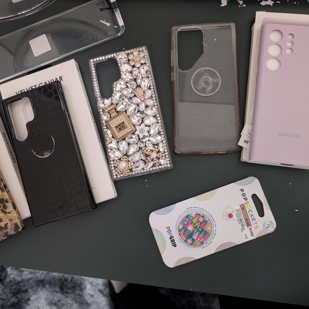 Samsung Galaxy Protective Cases Black and Purple